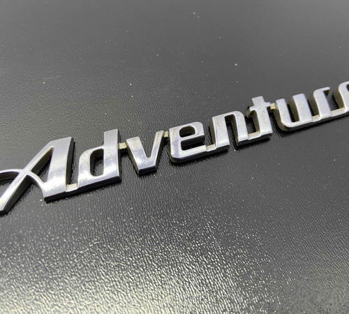 Emblema Adventure Traseira Esquerda Fiat Doblò 2003/2016