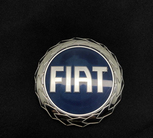Emblema Logo Fiat Porta Traseira Direita...