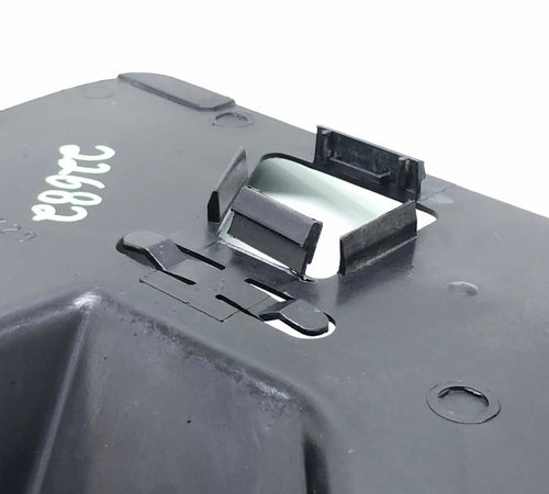 Para-barro Esquerdo Motor Renault Clio 2013/2016