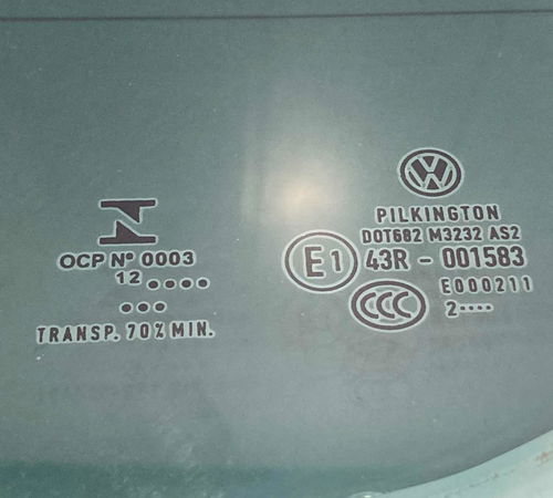 Vidro Vigia Traseiro Esquerdo Volkswagen Fox 2010/2014