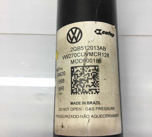 Amortecedor Traseiro Volkswagen Nivus 2020/2022