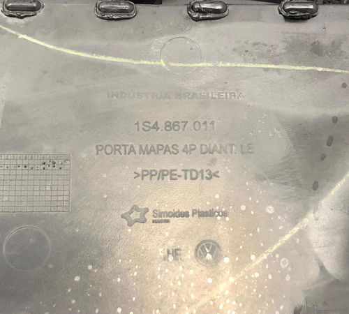 Forro Porta Dianteira Esquerda Volkswagen Up 2015/2020