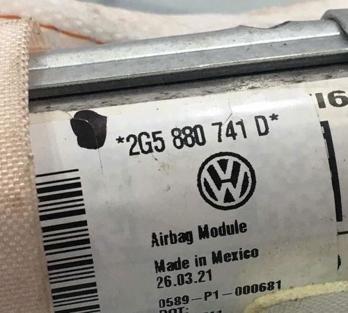 Airbag Cortina Esquerdo Volkswagen Nivus 2020/2022