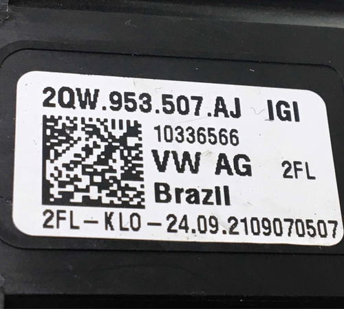 Chave Seta Limpador C/detalh Volkswagen Nivus 2020/2022