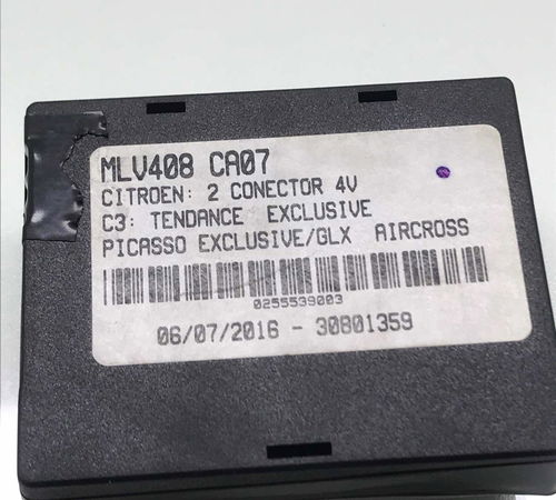 Módulo De Vidro Elétrico Citroën C3 2013/2020