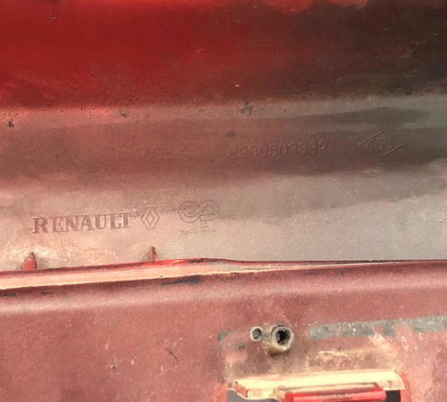 Pára-choque Traseiro Renault Clio 2013/2016 Com Detalhes