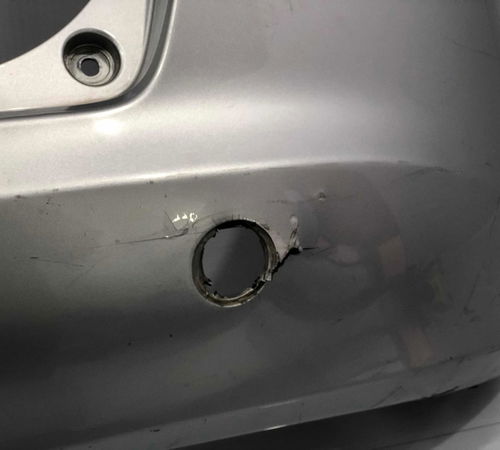 Pára-choque Traseiro Honda Fit 2009/2012 Com Detalhe