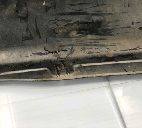 Pára-choque Traseiro Honda Fit 2009/2012 Com Detalhe