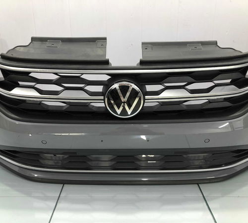 Pára-choque Dianteiro Volkswagen Nivus 2020/2023 C/ Detalhes