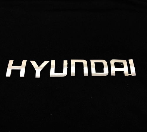 Emblema Hyundai Capô Traseiro I30 2009/...