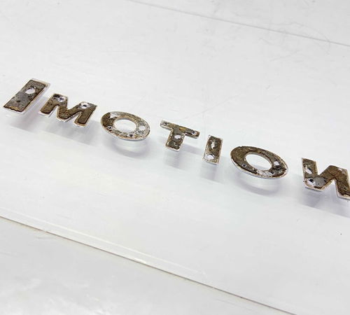 Emblema Imotion Volkswagen Fox 2010/2014