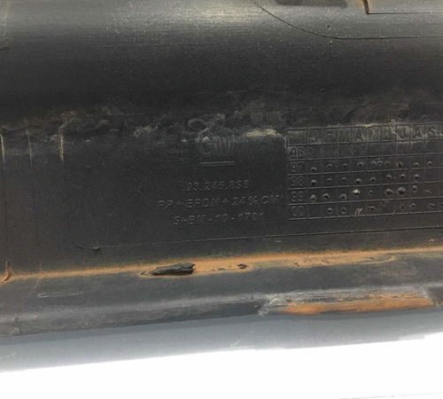 Friso Inferior Capo Traseiro Chevrolet Corsa 1998/2002