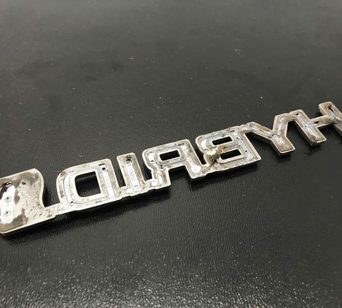 Emblema Hybrid Capô Traseiro Toyota Corolla Cross 2021/2023