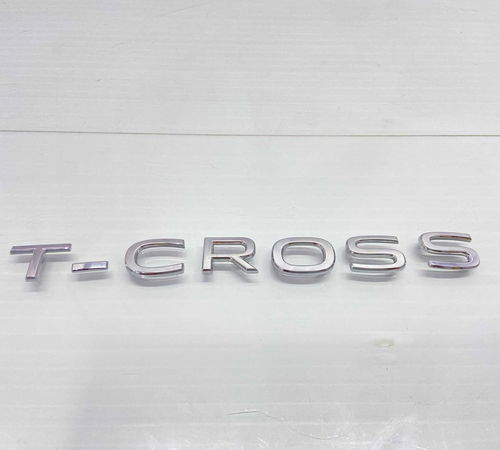 Emblema T-cross Capô Traseiro Volkswagen 2021/2023