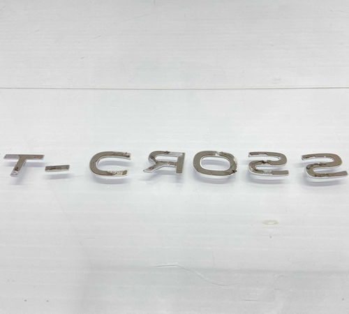 Emblema T-cross Capô Traseiro Volkswagen 2021/2023