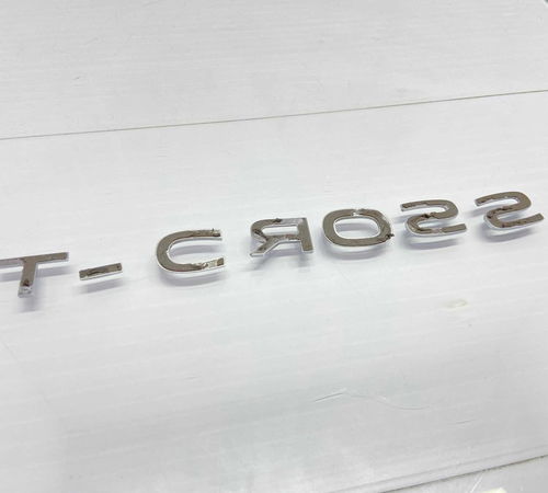 Emblema T-cross Capô Traseiro Volkswagen 2021/2023