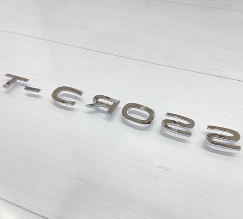 Emblema T-cross Capô Traseiro Volkswagen 2021/2023