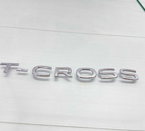 Emblema T-cross Capô Traseiro Volkswage...