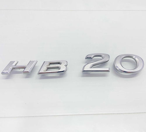 Emblema Hb20 Capô Traseiro Hyundai Hb20...