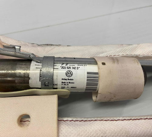 Cortina Teto Airbag Direito Volkswagen Nivus 2020/2022