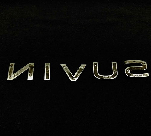 Emblema Nivus Capô Traseiro Volkswagen Nivus 2020/2023