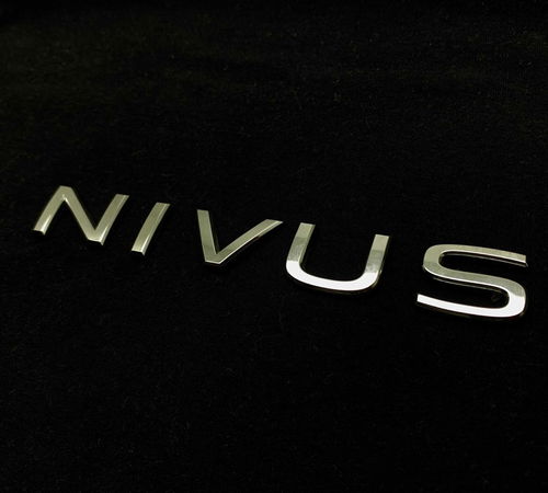 Emblema Nivus Capô Traseiro Volkswagen Nivus 2020/2023