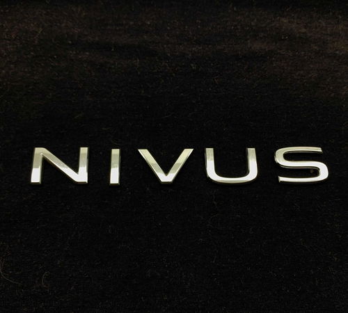 Emblema Nivus Capô Traseiro Volkswagen Nivus 2020/2023