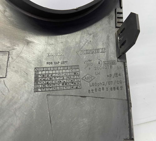 Moldura  Minha  Esquerdo Renault Logan 2011/2013