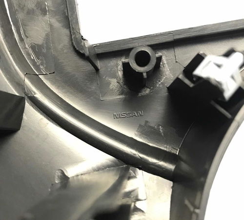 Moldura Painel Central Com Detalhe Nissan March 2012/2015