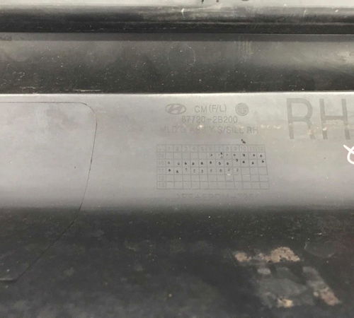 Spoiler Caixa De Ar Direita Hyundai Santa Fe 2009/2012