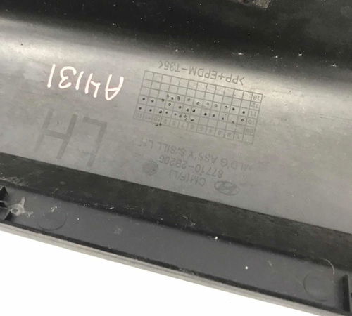 Spoiler Caixa De Ar Esquerda Hyundai Santa Fé 2009/2012