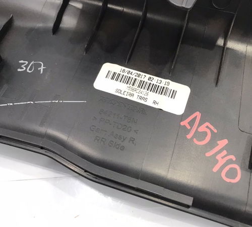 Soleira Traseira Direita Honda Fit 2015/2020