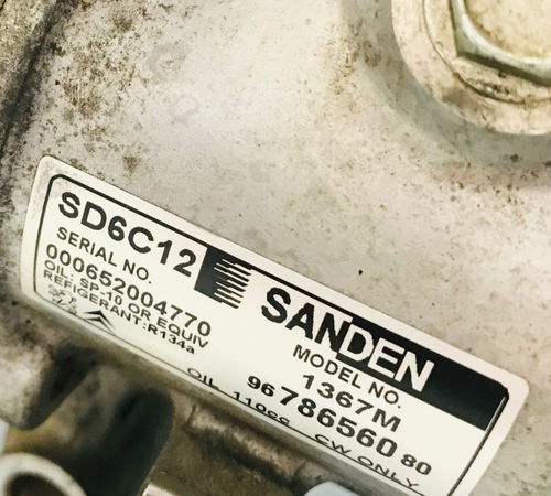 Compressor Ar Citröen C3 1.6 2013/2020