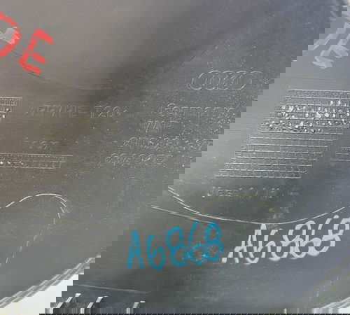 Moldura Banco Dianteiro Esquerdo Audi A4 2009/2012