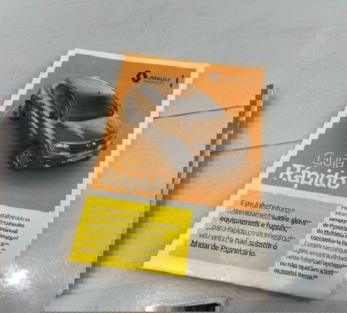 Kit Guia Manual Do Proprietario Renault Kwid 2017/2021