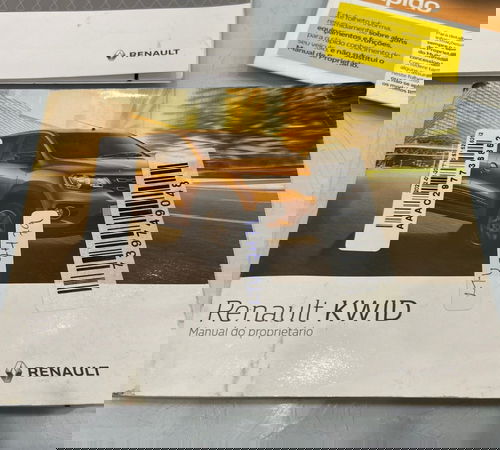 Kit Guia Manual Do Proprietario Renault Kwid 2017/2021