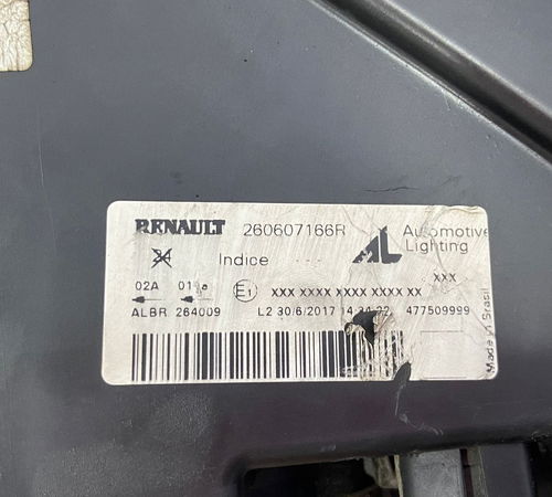 Farol Esquerdo Renault Sandero/logan 2015/2020