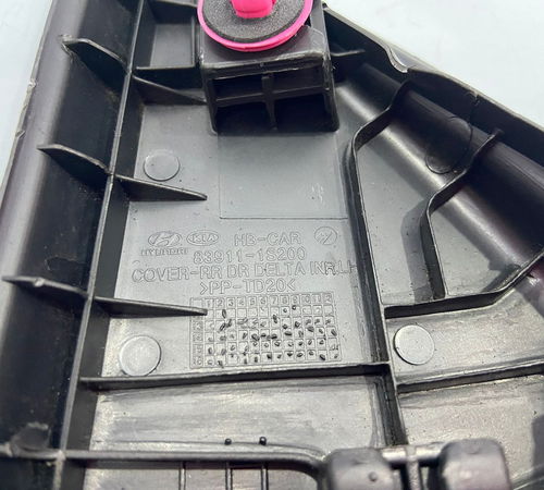 Moldura Porta Traseira Esquerda Hyundai Hb20 2013/2019