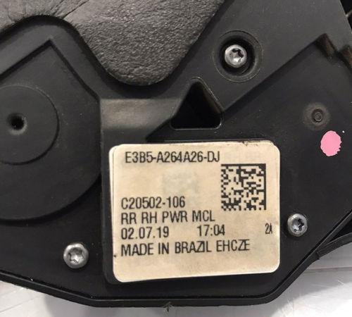 Fechadura Porta Traseira Direita Ford Ka 2018/2021
