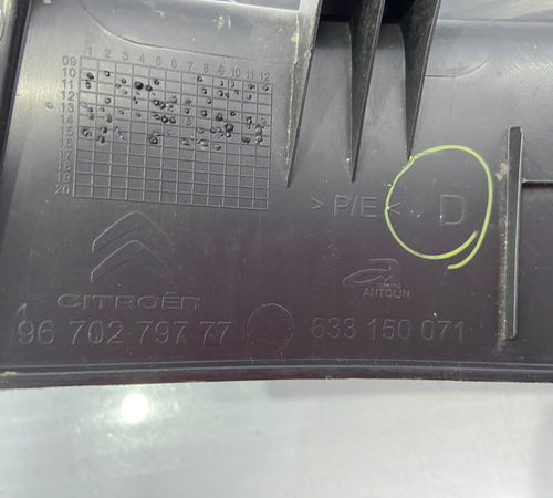 Soleira Traseira Direita Citroen C3 Aircross 2015/2021