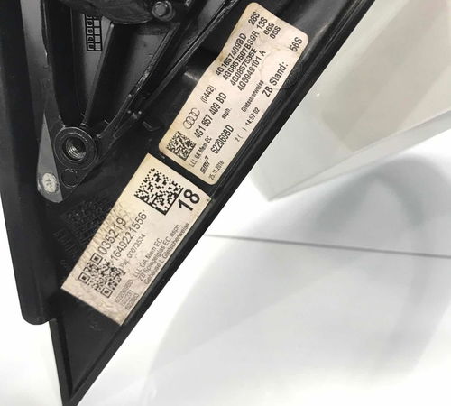 Retrovisor Esquerdo Elétrico Audi A6 2015/2017 Original