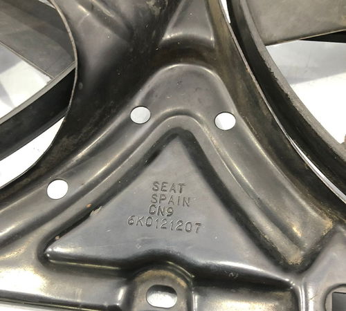 Ventoinha Com Defletor Vw Polo Classic Seat Ibiza