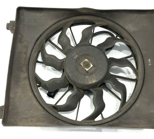 Ventoinha Com Defletor Esquerdo Hyundai Vera Cruz 2008/2011