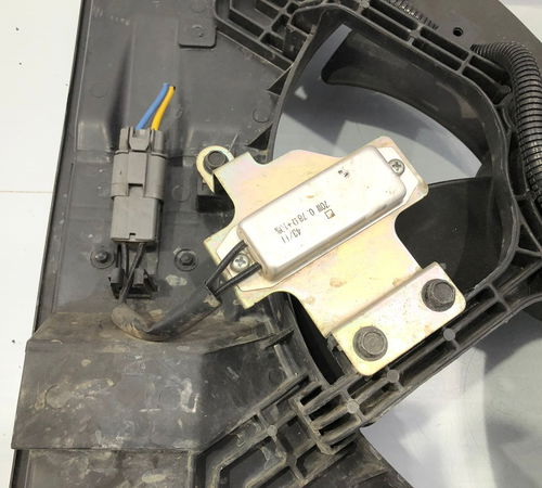 Ventoinha Com Defletor Nissan Tiida Automático 2008/2014