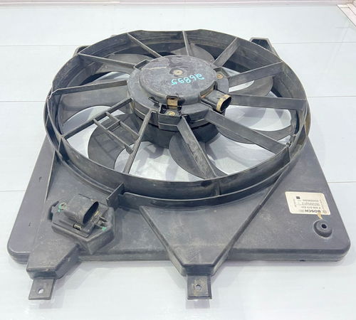 Defletor Com Ventoinha Renault Sandero 2008/2014