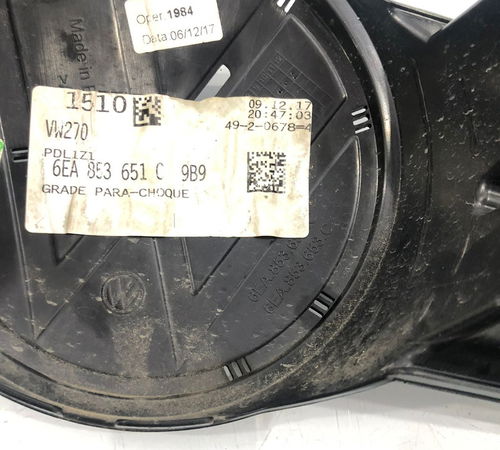 Grade Para-choque Dianteiro Volkswagen Polo/virtus 17/21