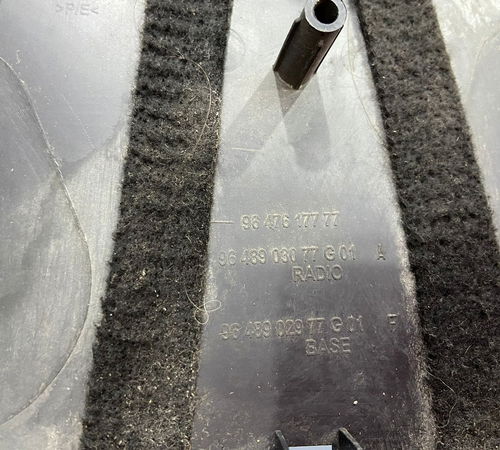 Moldura Acabamento Coluna Direção Peugeot 207 2007/2016