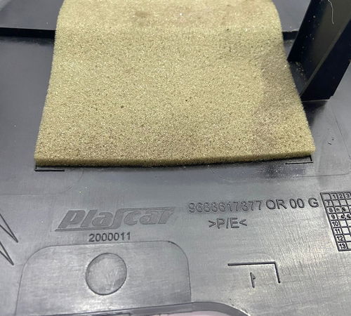 Acabamento Inferior Coluna Esquerda Peugeot 207 2007/2016