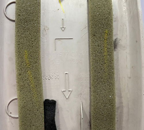 Moldura Coluna Central Direita Peugeot 207 2007/2016