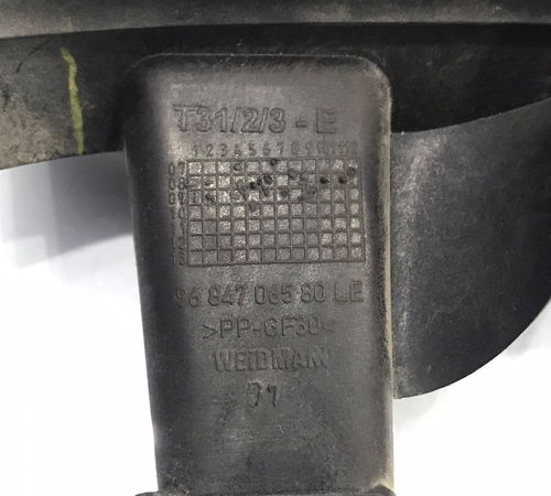 Guia Canaleta Vidro Porta Dianteira Esquerda Peugeot 207